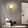 Vägglampor långa sconces svart sconce led lampa switch trådlös rustik inomhusljus blått ljus