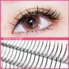 3 PCFALSE wimpers yelix A/M vorm professionele make -up individuele wimpers cluster spikes lash pieky premade Russian Natural False wimpers Z0428