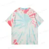 Мужские футболки 3XL Plus Size Tees Мужчины женщины 2023 Весна Summer Summer Artistic Praffiti Printed Brand Tops Tops Lake Mensize Mens Ladies Top Top T230505