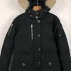 Piumino da uomo con collo in pelliccia Parka invernale impermeabile bianco anatra cappotto mantello moda uomo e donna coppie alce versione casual per stare al caldo 357