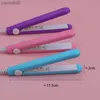 Hair Curlers Straighteners 1PC New Curling Iron Mini Hair Iron Pink Corrugated Plate Electric Curling Iron Hair Art Styling ToolsL231222