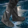 Couvre-chaussures imperméables créatifs améliorés, couvre-chaussures imperméables et réutilisables pour moto, cyclisme, bottes de pluie, avec réflecteurs