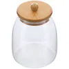 Storage Bottles Glass Canisters Candy Containers Flour Sugar Jars Lids Airtight Food