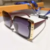 Zonnebril Designer heren populair model M six zonnebril metaal vintage mode stijl vierkant frameloos UV 400 lens geleverd met pakket klassieke HJWC