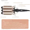 Curling Irons 3 Barrel Curling Iron 25/32 mm nagrzewa się szybki turmalinowy ceramiczne potrójne beczki plażowe fale zwijane żelazne do włosów narzędzie Stylowe włosy Q231128