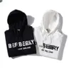 Mens Hoodies Sweatshirts Lång ärm Pullover Letter Hooded Hip Hop Sportwear Hoody Clothing XS-L 301