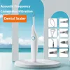 Limpador de dentes orais 8 em 1 Limpador dental vibratório, equipado com base de armazenamento, luzes LED de alto brilho, endoscópio, portátil e recarregável para viagens em casa