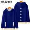 Męskie bluzy niebo dzieci lekkiej cosplay z kapturem kobiety mężczyźni harajuku bluza uliczna streetwear hip hop pullover z kapturem kurtka męska