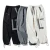 Pants 2022 Spring and Autumn Pants Men Japanese Tooling Harajuku Beam Feet Casual Big Sports Pants Ninth Pants Small Feet Trousers Men