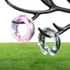 Kubooz transparent glas runda örhängen öronproppar tunnlar mätar kropp piercing smycken expanders hel 6mm till 10mm 30pcs265f4503063