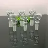 Sigara Boruları Aeecssories Cam Harman Bongs Klasik Tek Tekerlek İçbükey Head Cam Kabarcık Sigara Aksesuarları