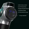 Full Body Massager Portable Mini Massage Gun Pistol Massager For Body Neck Deep Tissue Muscle Relaxation Gout Pain Relief Body Massager 231128