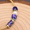 Bangle Handmade Cloisonne Temperament Women Bracelets Bangles Natural Fresh Pearl Charm Flower Bracelet Femme Jewellery AccessoriesBangle