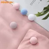 Clothing Storage & Wardrobe 5Pcs Mushroom Quilt Holder Macaron Non-slip Blanket Clip One Key To Unlock Blankets Cover Fastener Bed SheetClot