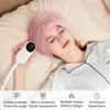 Huvudmassager Migrän Relief Cap Electric Airbag Massage Värme Vibration Knådan Thandduk Huvudvärk Relaxation Behandling Anti Stress Machine 231128