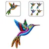 Dekoracje ogrodowe Unikalne artystyczne delikatne wisiorku hummingbird Ornament przenośny wielokrotnego użytku2955