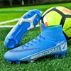 Scarpe antinfortunistiche da uomo Scarpe da calcio ultraleggere Stivaletti Scarpe da calcio da allenamento TFFG di alta qualità Partita professionale Portiere Grassland 231129