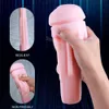 Sex Toy Massager Male Cup Silicone Vagina Stroker Blowjob Endurance Exercise Toys for Men Adult Goods