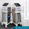 Vente chaude 9 en 1 Peeling au diamant et h2o2 Hydro Jet d'eau Aqua Soins du visage Soins du visage Microdermabrasion Hydro Dermabrasion Machine