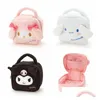 Sac à main mignon Kurumi poignée en peluche sac cosmétique fourre-tout rangement divers organisateur petit chien blanc mélodie Ups livraison directe bébé, enfants Dhihy