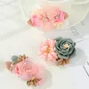 Hair Accessories 3Pcs Cute Sweet Gift Petals Hairpins Flower Clips Headwear Decor