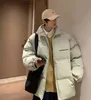Manteaux d'extérieur pour femmes Nouvelle version coréenne veste de pain d'étudiant en vrac, veste en coton épaissie, manteau d'hiver, veste de coton de couple à la mode pour hommes