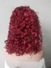 Synthetic Wigs Platform Women's Long Bangs Explosive Head Wrapped in Black Spring Short Curly Hair Whole Head Cover