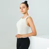 Lu mismo Ebb camiseta deportiva corta adecuada para mujeres europeas y americanas nueva expuesta a prueba de golpes suave y cómoda almohadilla para el pecho transpirable yoga plegable
