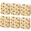 Geschenkverpackung 6 Stück Honey Bee Bags Bumble Theme Party Candy Favor für Kinder Honeybee Birthday S Baby Shower Supplies