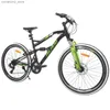 Fietsen Gratis Verzending HILAND 26 Inch 21 Speed Aluminium Frame Mountainbike Bicyc V-Brake Q231129