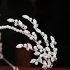 Bijoux de cheveux de mariage Cristal Perle Bandeaux Diadèmes Feuille Coiffes Couronnes Pour Mariée Robe De Soirée Chapeaux Accessoires De Mariage Bijoux De Cheveux De Mariée 231128