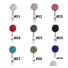 Sieraden 9 kleuren intrekbare badge Reel Lanyard Id-kaarthouder Skipas Mtipurpose sleutelhanger Metaal Anti-verloren clip Party Favor sleutelhanger Dr Dhqv2