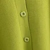 Femmes tricots t-shirts GIGOGOU simple boutonnage col en V automne hiver femmes tricot Cardigan mode vêtements d'extérieur dame doux confortable pull manteau 231129