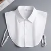 Neck Ties Elegant Fake Collar Shirt Men Offcial Formal False Collar Shirt Lapel Detachable Shirt Collar White Removable Half Shirt Tie 231128