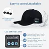 Komputerowy kapelusz z Bluetooth Słuchanie na świeżym powietrzu słuchanie muzyki Sun Hat Call HiFi Sound Quality Sports Baseball Cap 231128