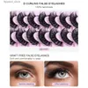 Falsche Wimpern 10 Paar Wimpern Wimpern Falsche Wimpern Russische Streifenwimpern Falsche Wimpern Biche Eyes Verlängerungswimpern Q231129