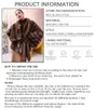 Women's Fur Faux Coat Women Real 2023 Luxury Winter Natural Short Jacket 231128