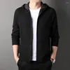 Veste à capuche classique à carreaux pour homme, manteau à capuche, tendance, Streetwear, décontracté, collection printemps et automne 2023