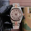 Role Watch Szwajcarskie zegarki Diamentowe męskie szafir Sapphire Automatyczny mechaniczny pasek ze stali nierdzewnej Wodoodporna konstrukcja zegarek Montre de Luxe 41 mm