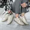 Designer fashion super star italy golden vintage distressed couple sneakers ballstar shoes sequin classic white red do -old dirty casual shoes