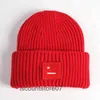 Designer Hats Designers Men Women Square Smiley Face Knitted Wool Casual Warm Elastic Fitted Caps Beanie Ac HatIB4A