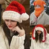 Beanie Skull Caps Winter Cartoon Strickmütze Niedliches Tierohr Cosplay Outdoor Sport Woolen Winddichte Kopfbedeckung Balaclava P o Requisiten 231129