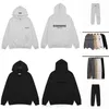 Män och kvinnliga designers Essent Winter for Woman Classic Black White 1977 7 hoodie essentialhoodies essentialkläder Set kläder tröjor