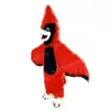 Adult size Red Eagle Bird Mascot Costume Cartoon theme character Carnival Unisex Halloween Birthday Party Fancy Outdoor Outfit For Men Women
