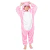 Pijama Kids Unicorn Pijamalar Kedi Çocuklar Bebek Hayvan Tulumları Tulum Onesie Sweet Girls Cosplay Pijama Kostüm 231124