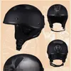 Motorradhelme Vintage 1/2 Helm Half Chopper Bike Retro Motocicletas Free Freight Dot Approved