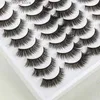 Falsche Wimpern, 3/5/16 Paar Wimpern, Make-up, weich, flauschig, 3D-Nerz, falsche Wimpern, dick, handgefertigt, Volumen, Nerzwimpern, künstliche Cils, natürliche gefälschte Wimpern, Q231129