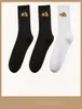 chaussettes Designer luxe Palm chaussettes 2 couleurs mode ange femmes et hommes décontracté PA ours respirant basket-ball football 3 paires Sock Box 2022 Elite Branded6787175