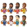 Christmas Toy Supplies Mini Brick Basketball Player Doll Model Decoration DIY Movable Diamond Building Blocks Children s Toys Collection Gift 231128