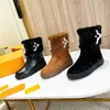 デザイナーClssicloo Snow Bootsカジュアルガールズシープスキンシューズハーフアンクルブーツレザーレザーレザーレザーレザーレザー